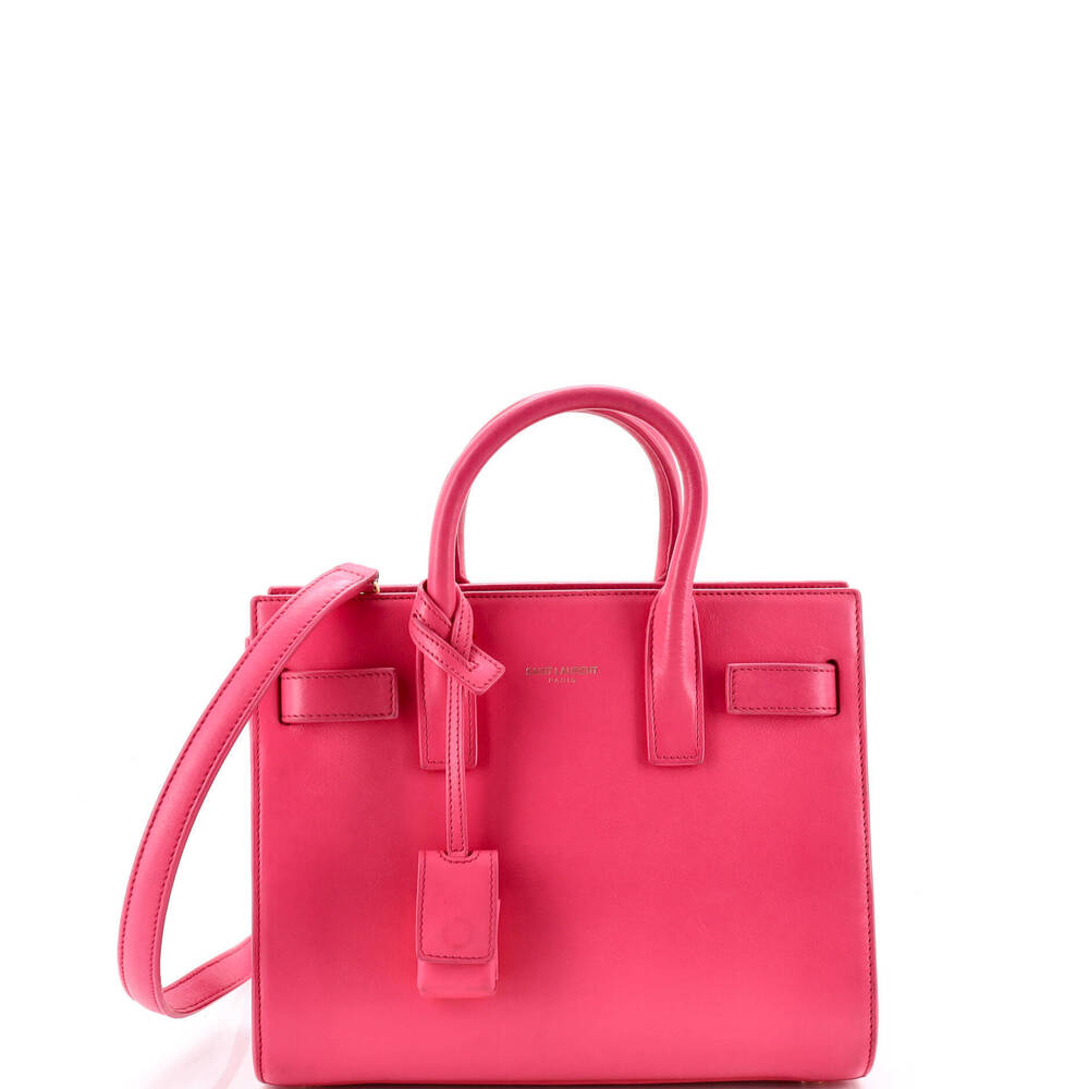 Saint Laurent Nano Sac de Jour Bag Leather - Picture 1 of 6